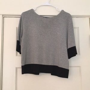 French Connection top with cut out back